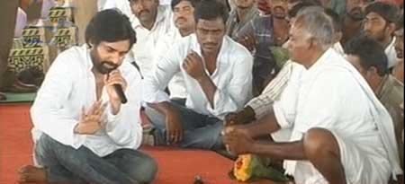 Pawan Kalyan At Bethapudi Photos