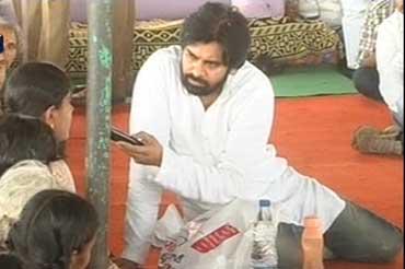 Pawan Kalyan At Bethapudi Photos