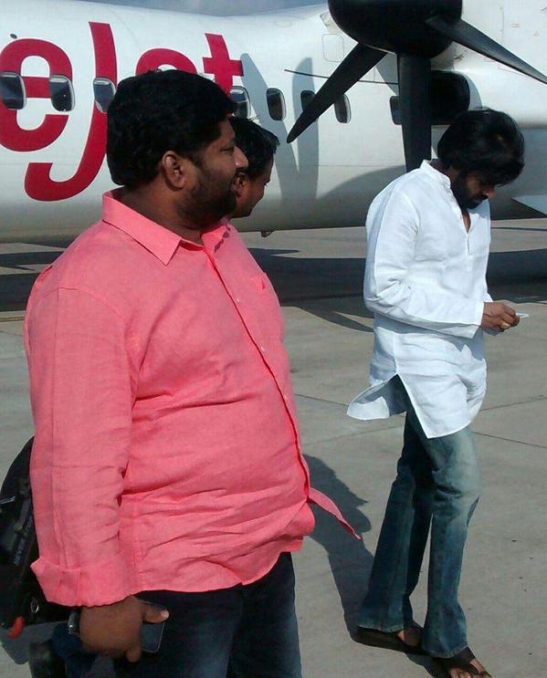 Pawan Kalyan Visit AP Captail Photos