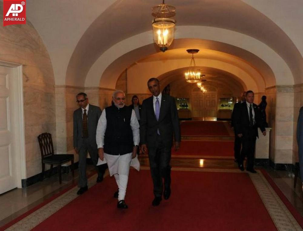 PM Narendra Modi in White House Photos