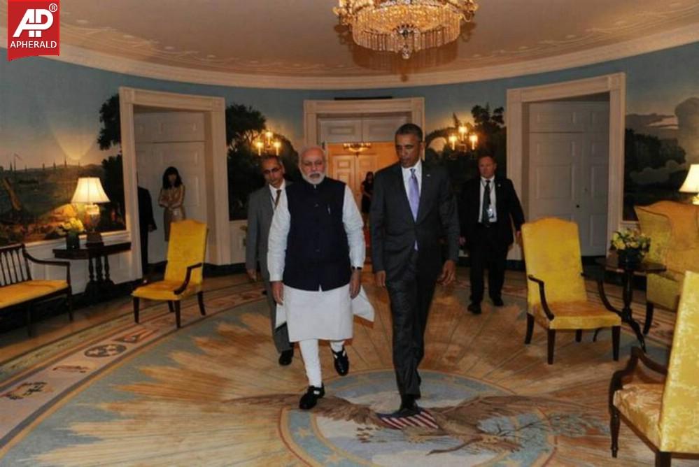 PM Narendra Modi in White House Photos