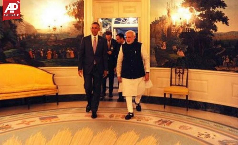 PM Narendra Modi in White House Photos