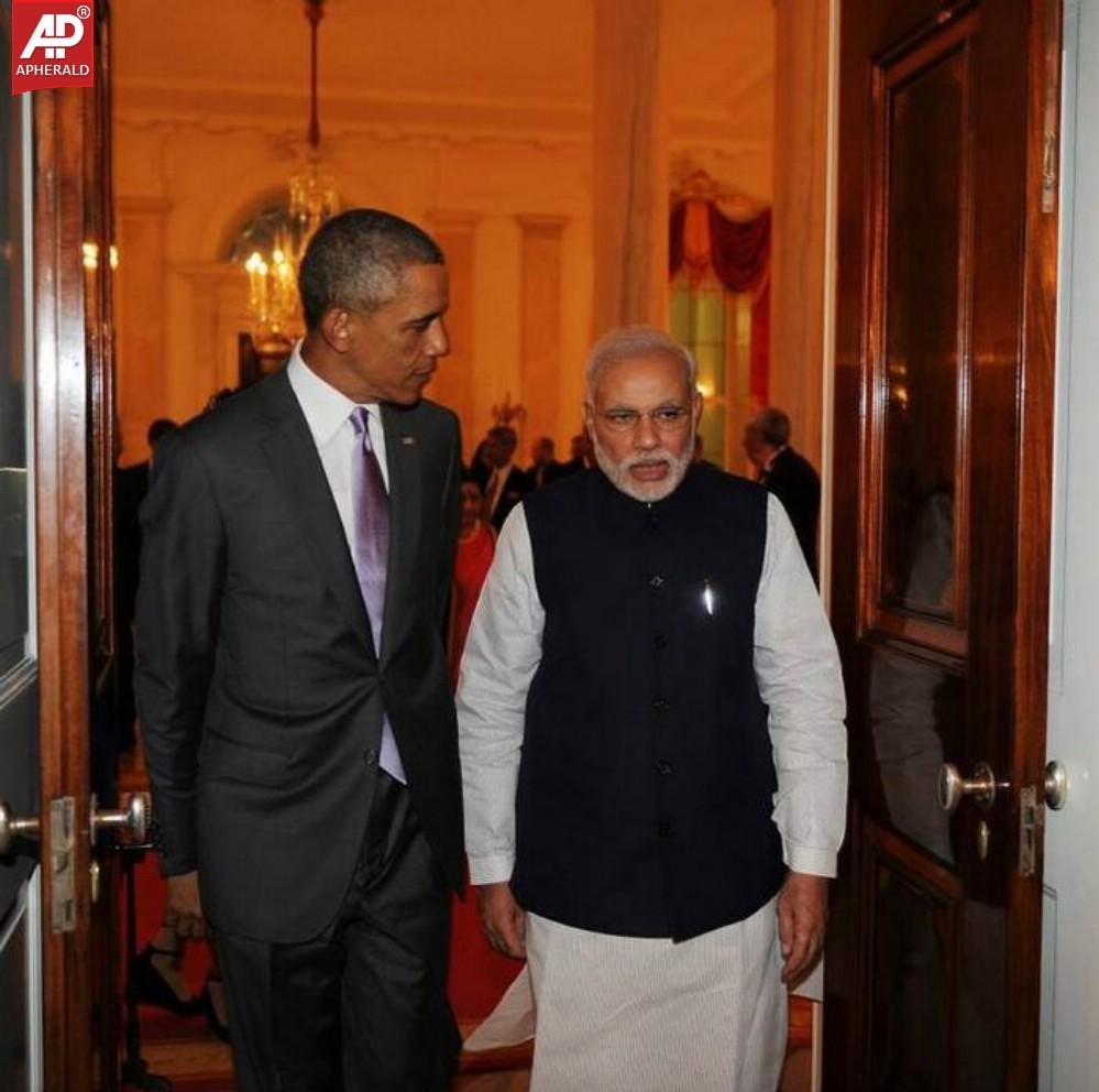 PM Narendra Modi in White House Photos