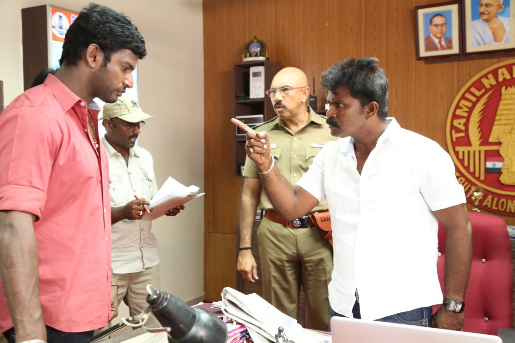 Pooja Movie Latest Working Stills