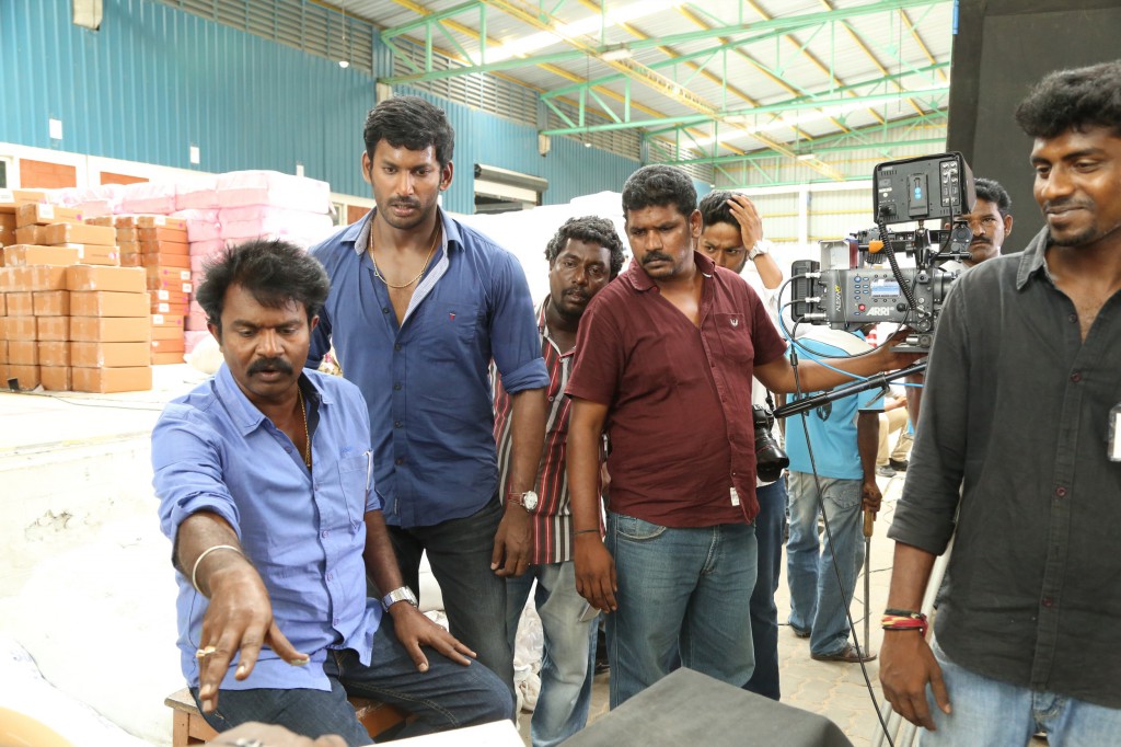 Pooja Movie Latest Working Stills