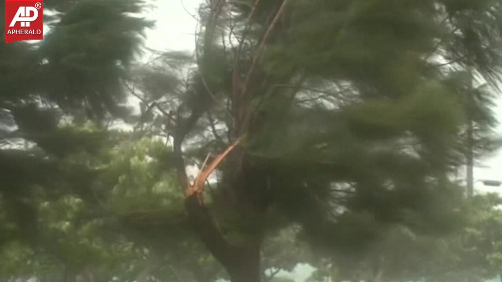 Powerful Typhoon Neoguri Lashes Japan Pics