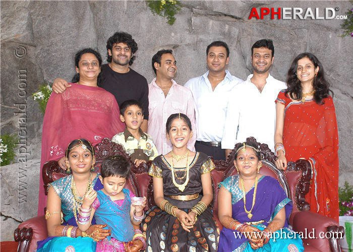 Prabhas Family Photos