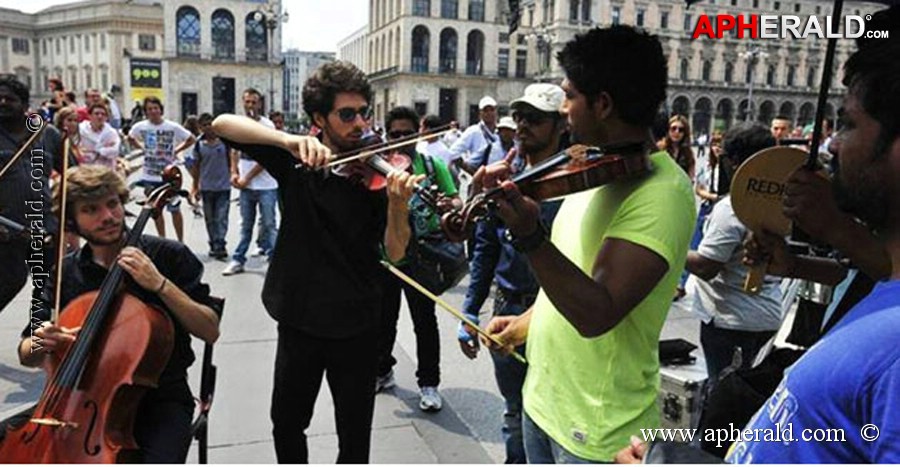 Race Gurram Working Stills