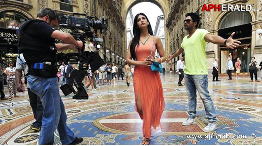 Race Gurram Working Stills