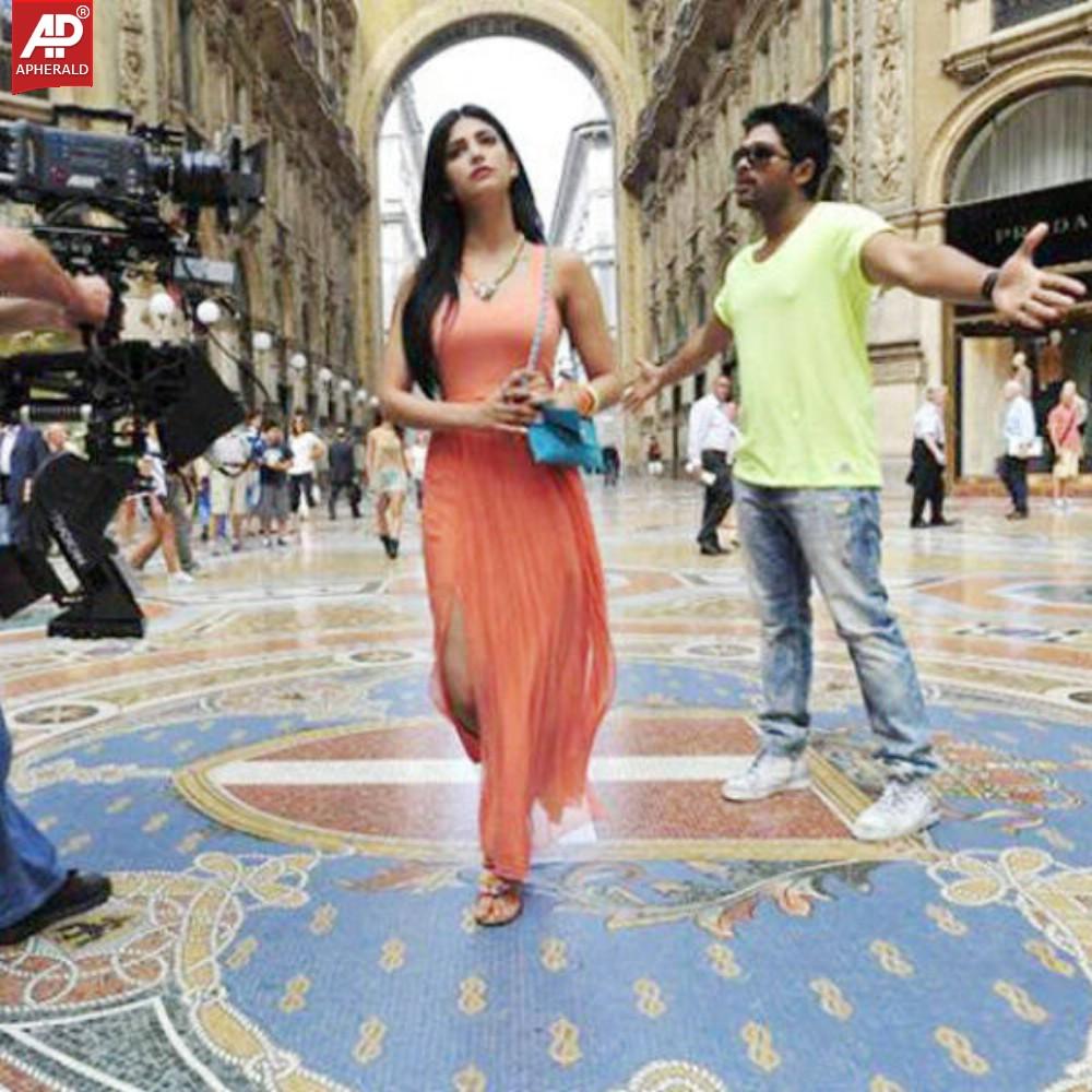 Race Gurram Working Pics