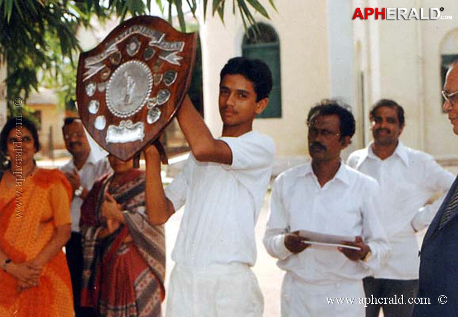 Rahul Dravid Childhood Photos  