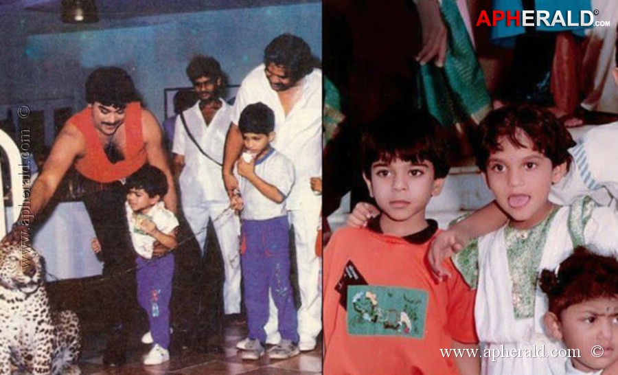 Ram Charan Childhood Photos