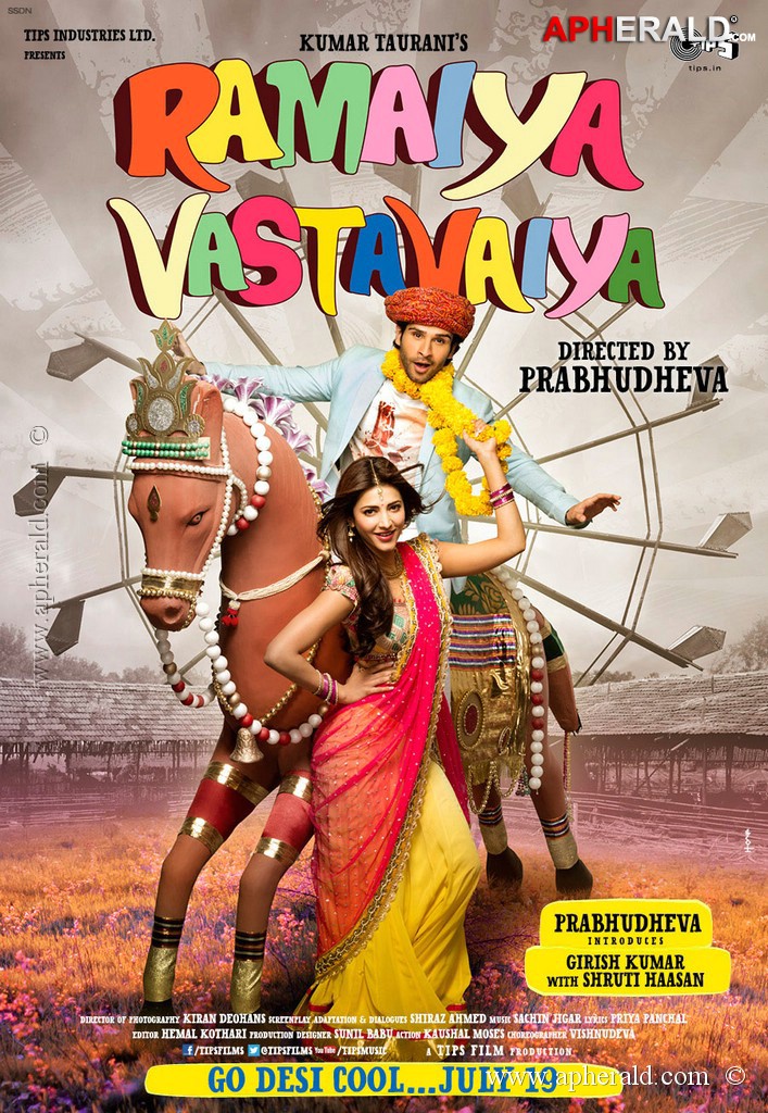 Ramaiya Vastavaiya Movie Posters