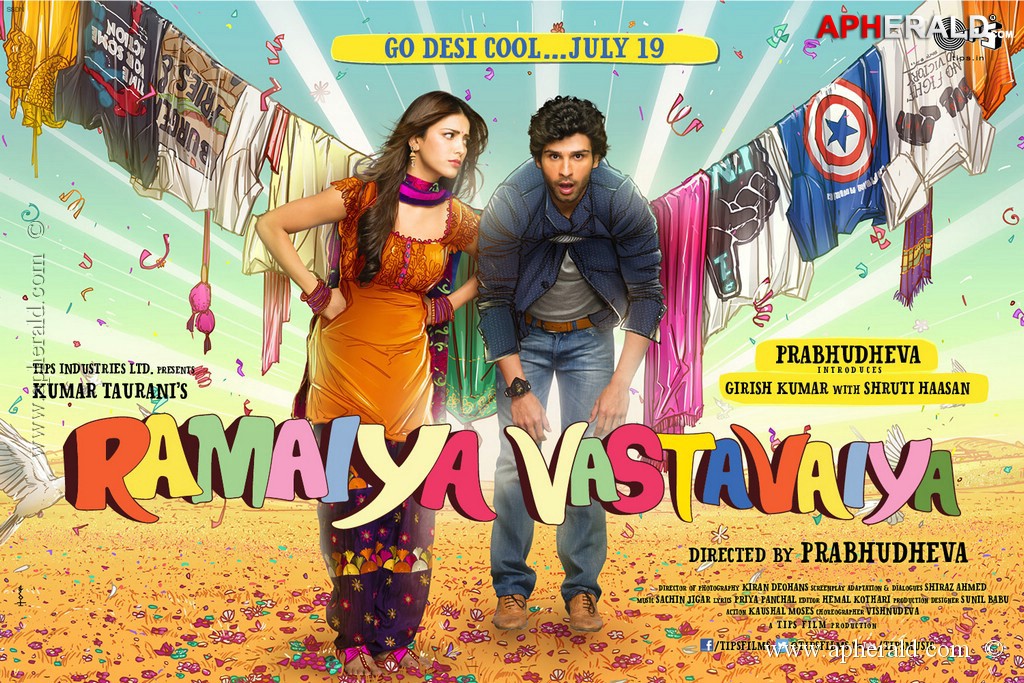 Ramaiya Vastavaiya Movie Posters
