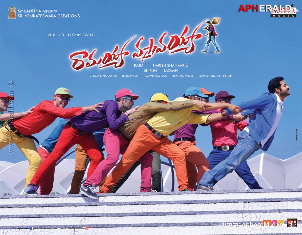 Ramayya Vasthavayya Movie New Posters