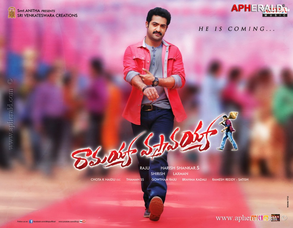 Ramayya Vasthavayya Movie New Posters