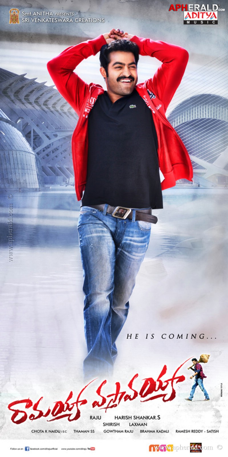 Ramayya Vasthavayya Movie New Posters