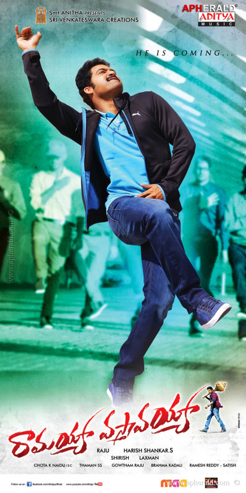 Ramayya Vasthavayya Movie New Posters