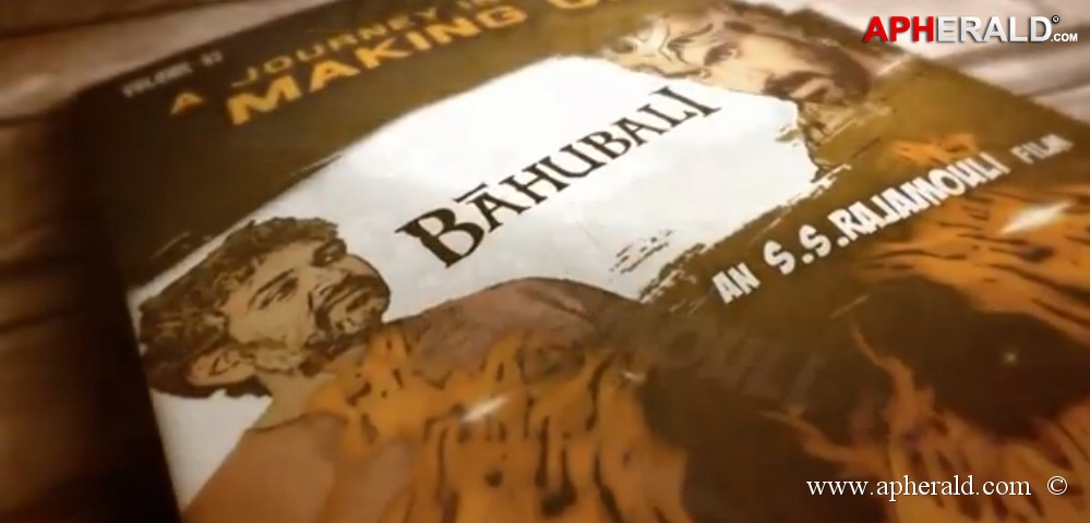 Rana Working Stills in Bahubali Movie