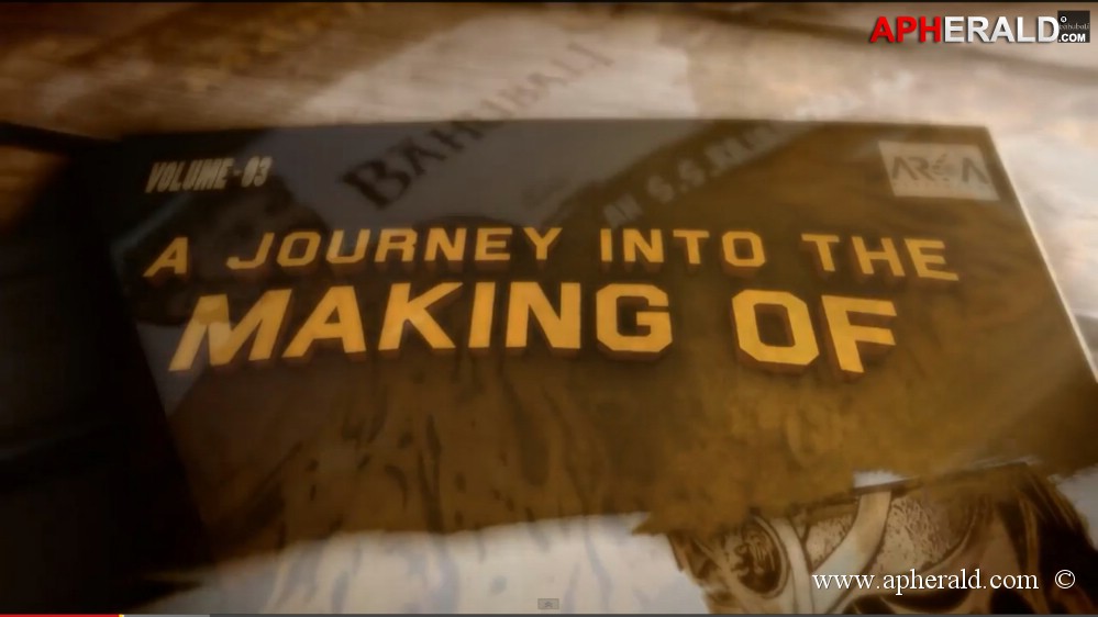 Rana Working Stills in Bahubali Movie