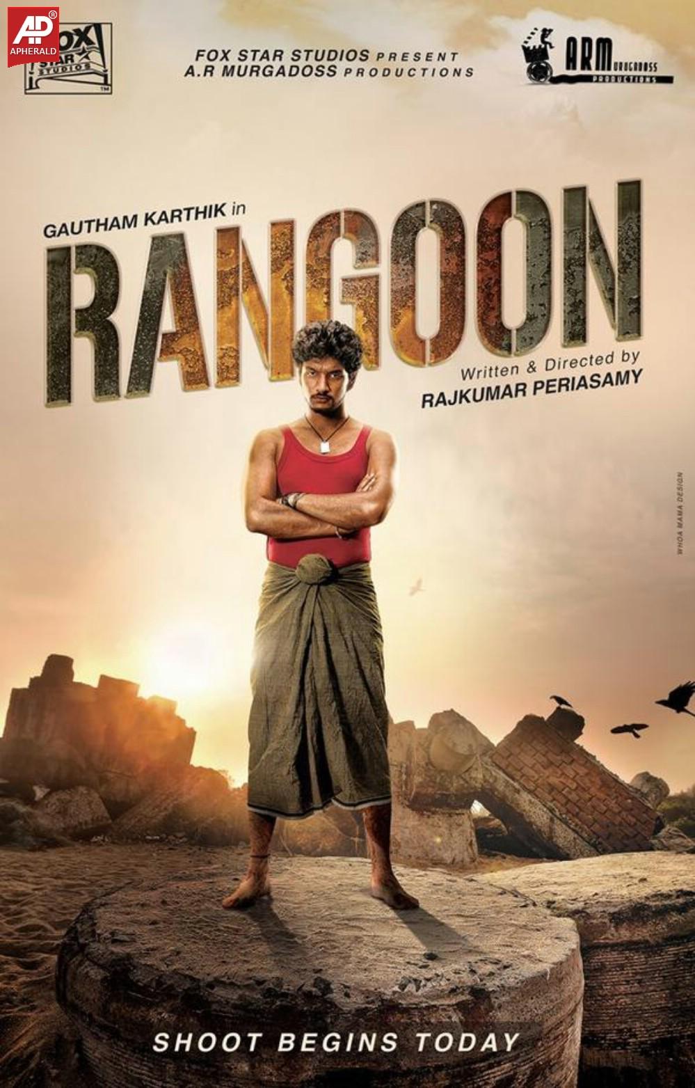 Rangoon Movie First Look Posters