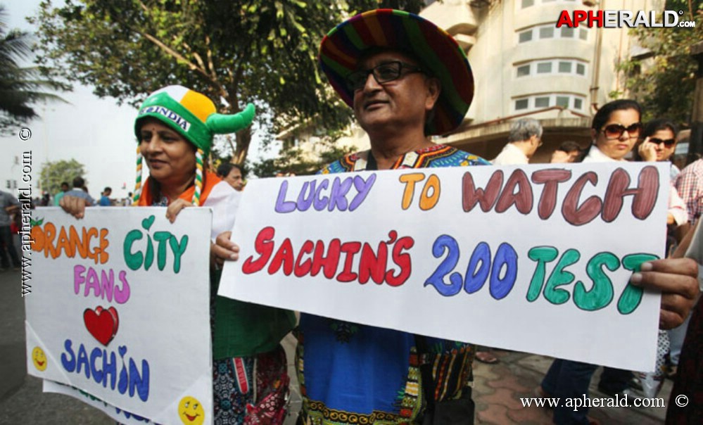 Sachin Tendulkar's last Test Match Pics