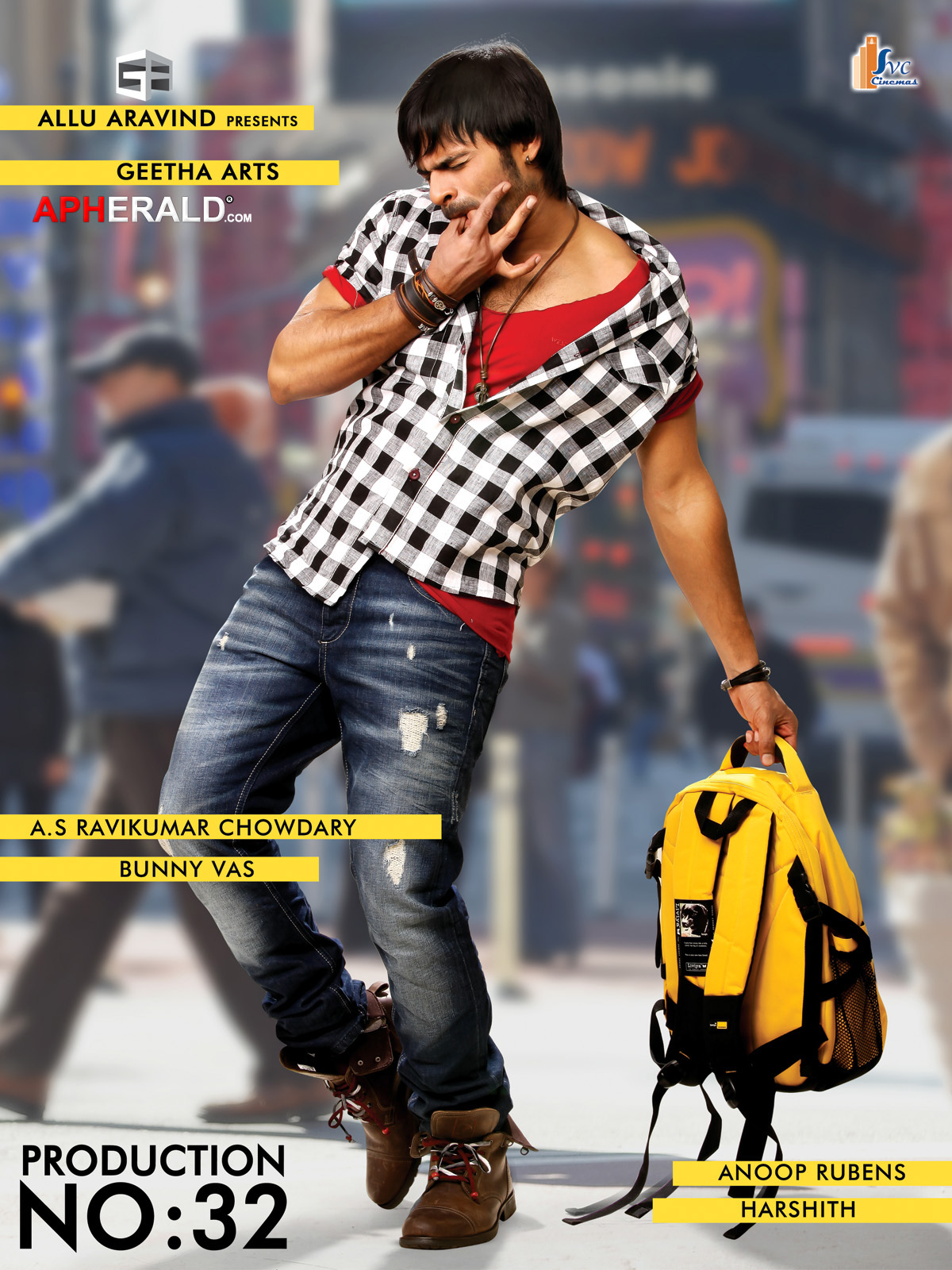 Sai Dharam Tej New Movie First Look Posters