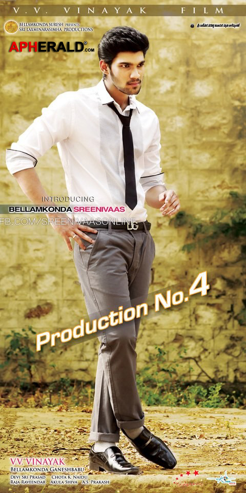 Samantha With Bellamkonda Srinivas New Movie Posters