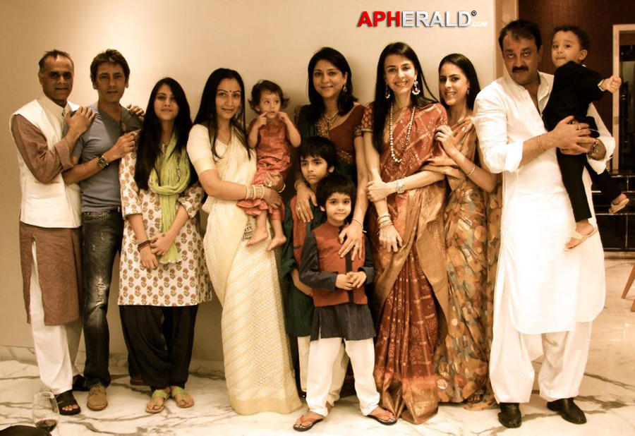 Sanjay Dutt Family Pics