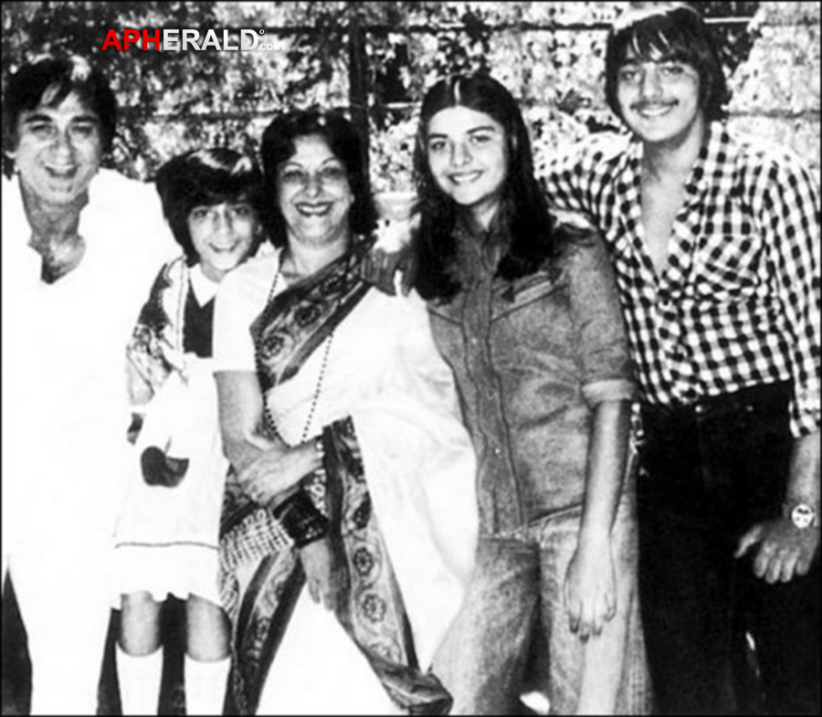 Sanjay Dutt Family Pics