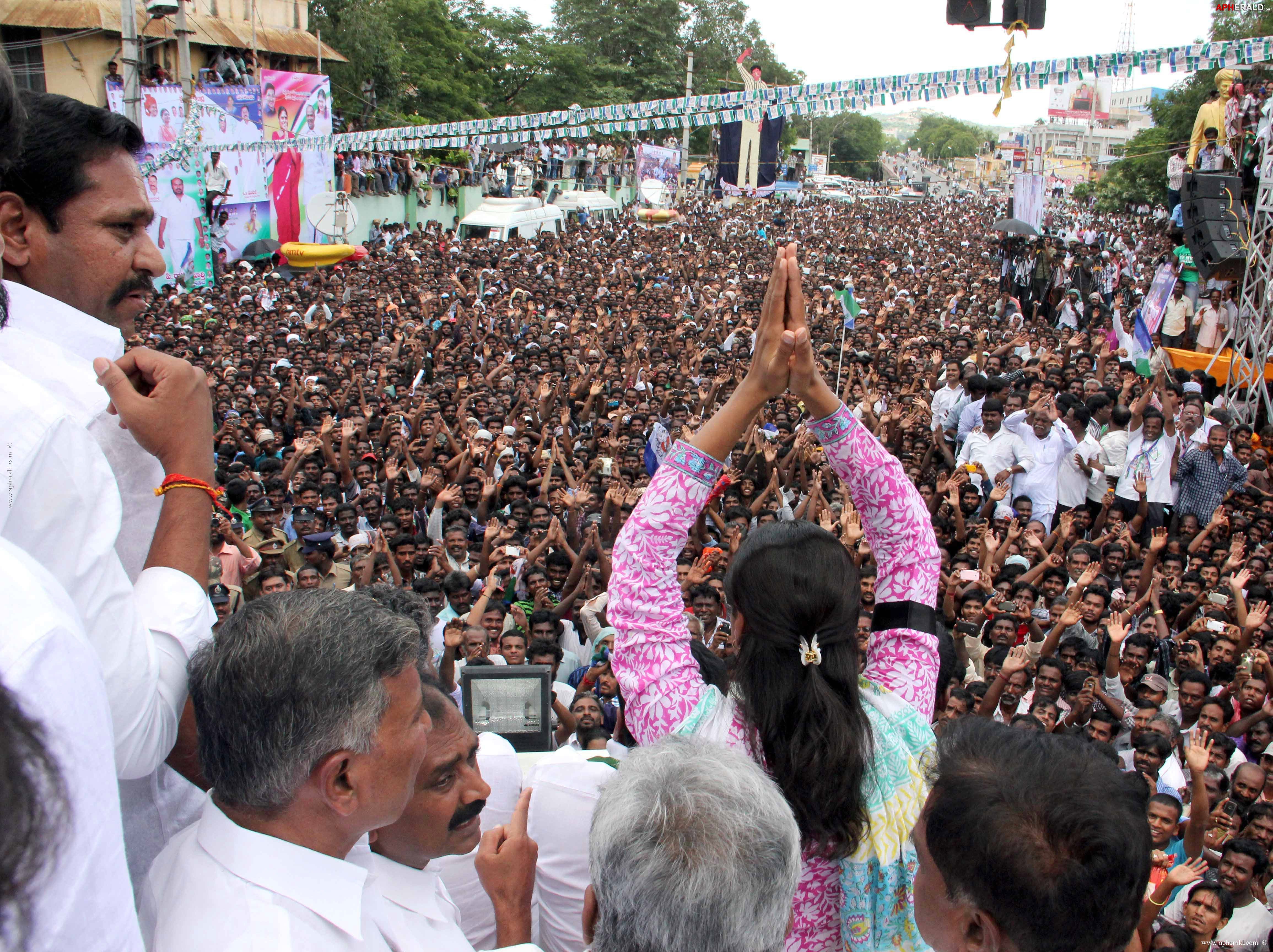 Sharmila Samaikya Sankharavam Photos