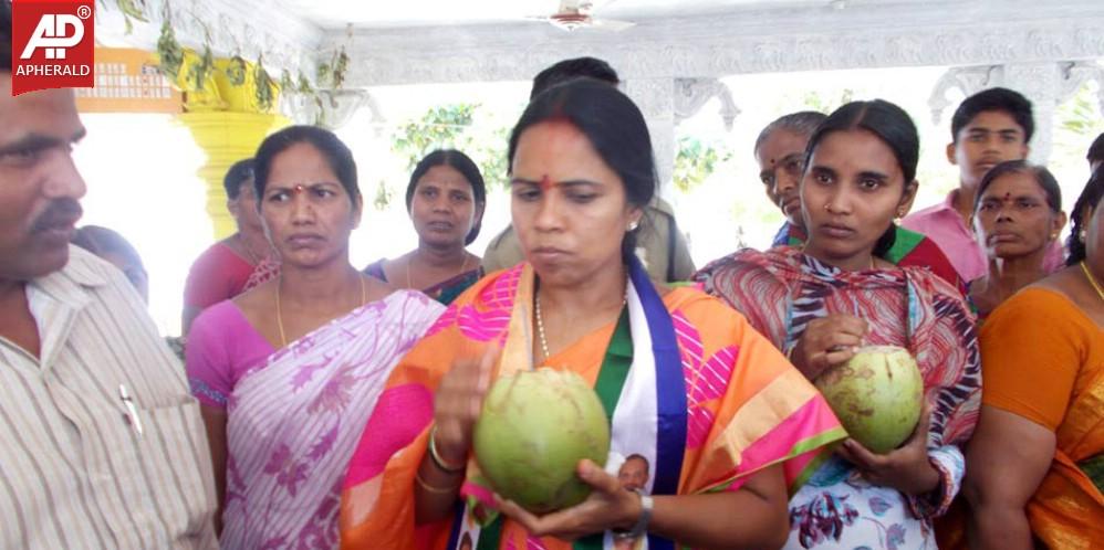 Shobha Nagi Reddy Last Election Campaign Pics