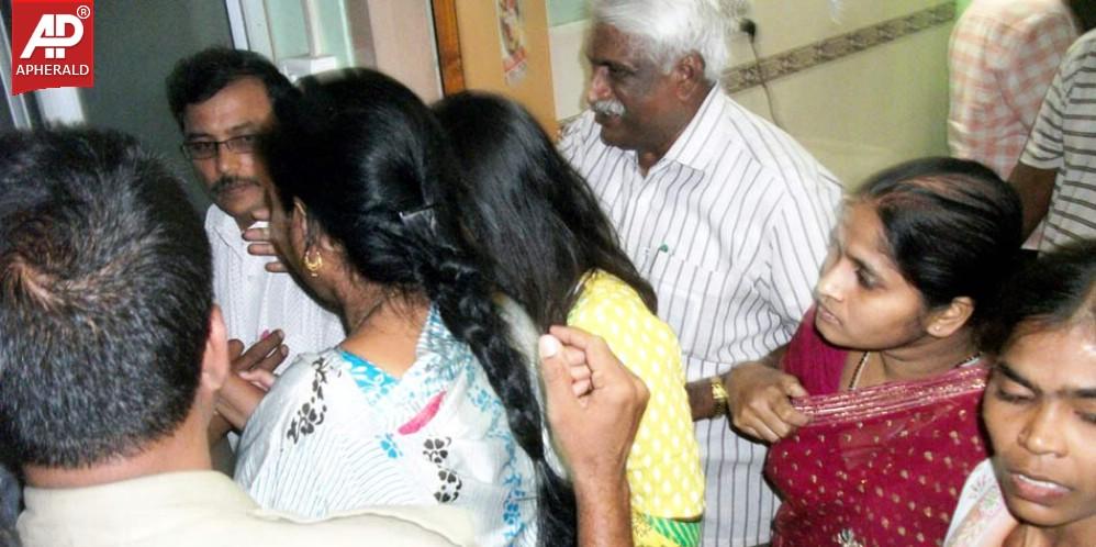 Shobha Nagireddy Road Accident Photos