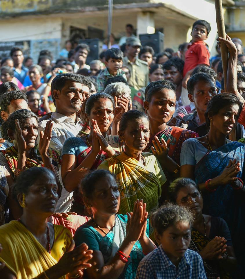 Shri NCBN visiting cyclone affected areas