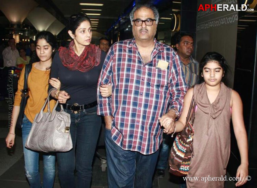 Sridevi Family Photos