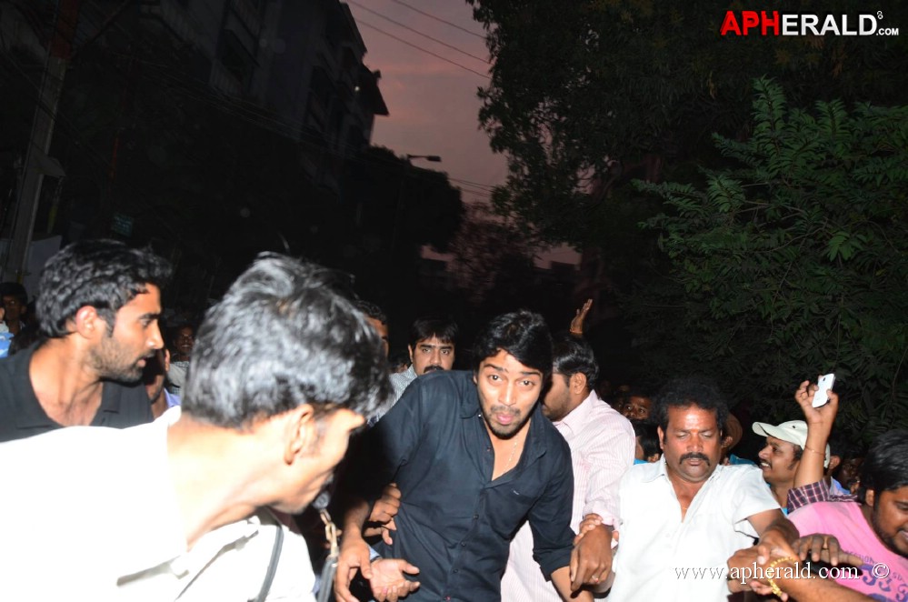 Srikanth n Naresh at uday kiran home around