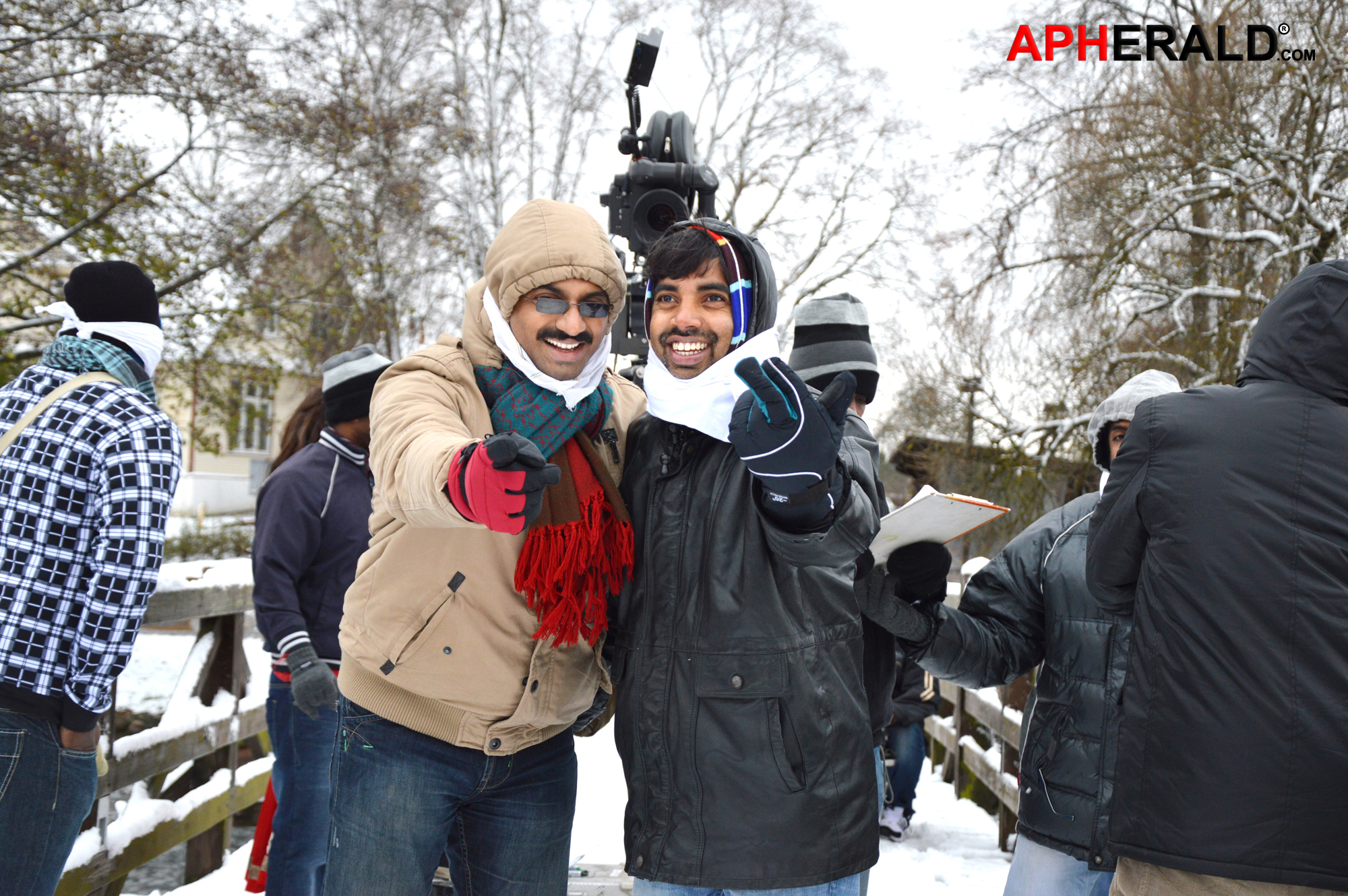 Sukumarudu Movie Making Stills