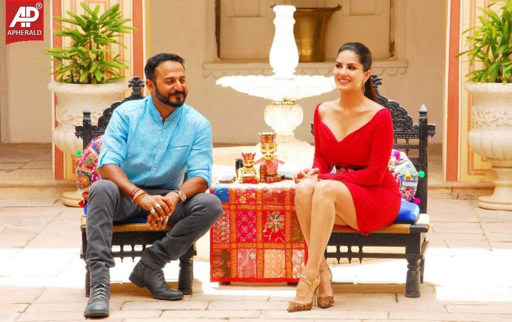 Sunny Leone Shoots For Splitsvilla Season 7 In Jaipur