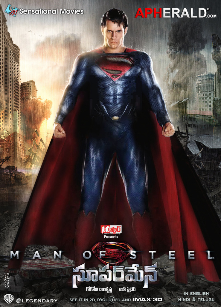 Superman Man of Steel Movie Posters