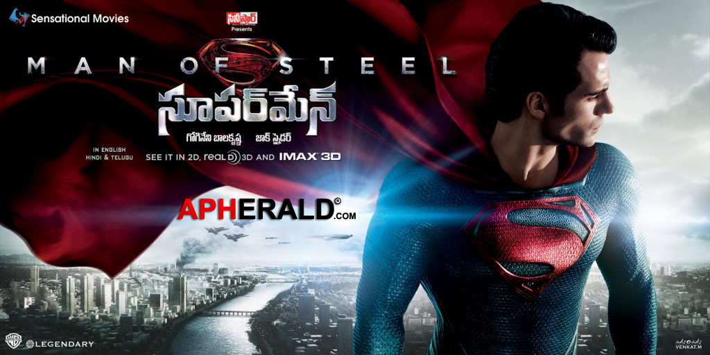 Superman Man of Steel Movie Posters