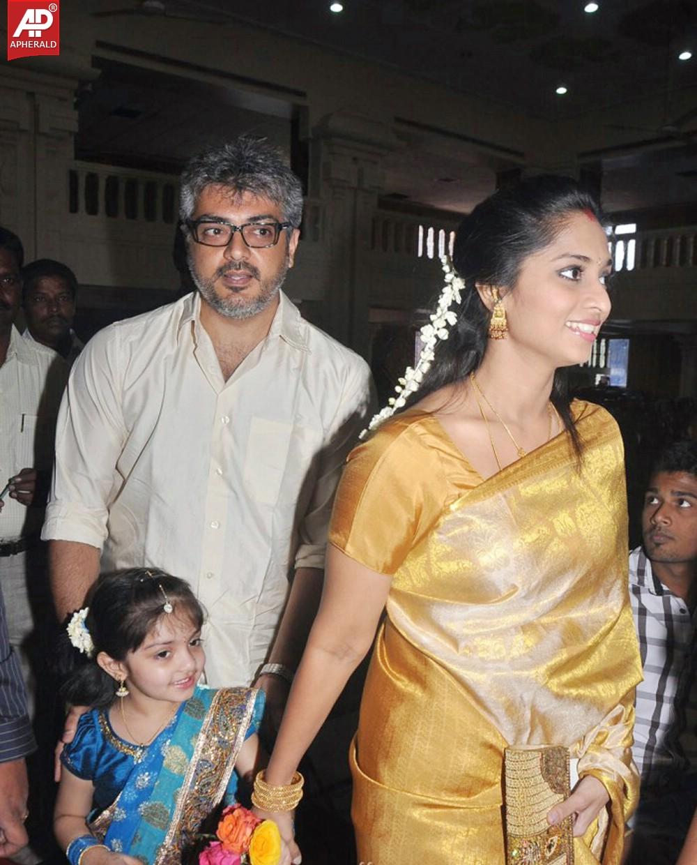 Tamil Hero Ajith Family Photos