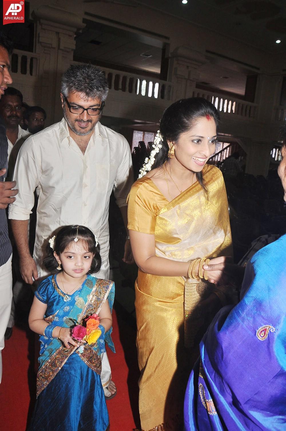 Tamil Hero Ajith Family Photos