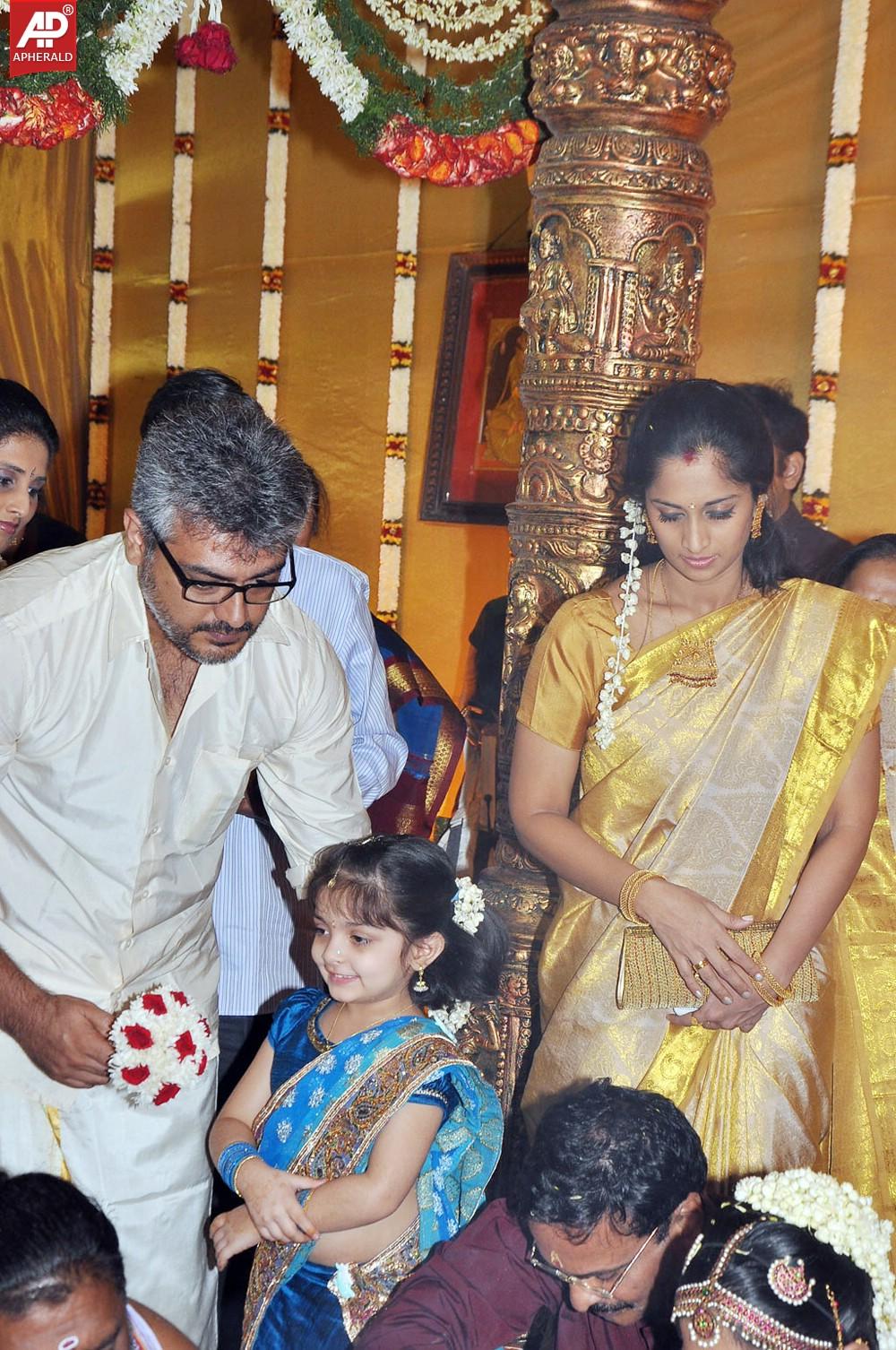 Tamil Hero Ajith Family Photos