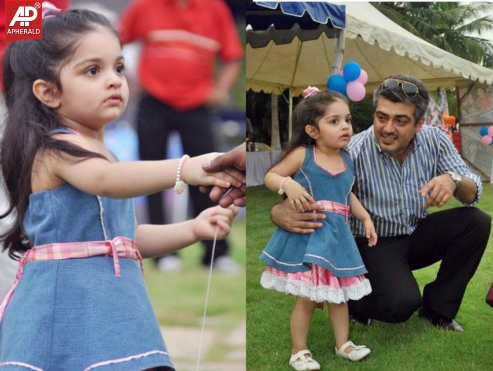 Tamil Hero Ajith Family Photos