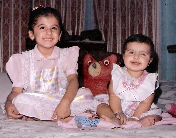 Tapsee Childhood Unseen Photos