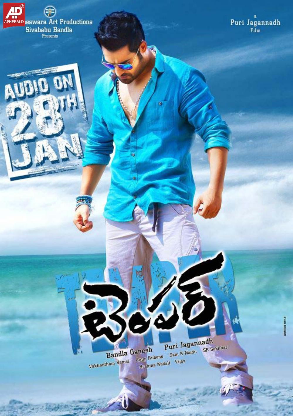 Temper Movie Audio Release Posters