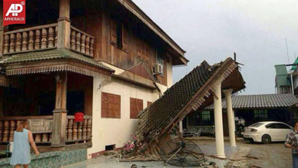 Thailand Big Earthquake Photos