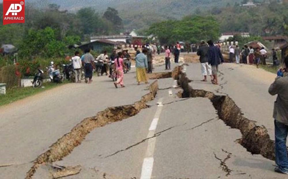 Thailand Big Earthquake Photos