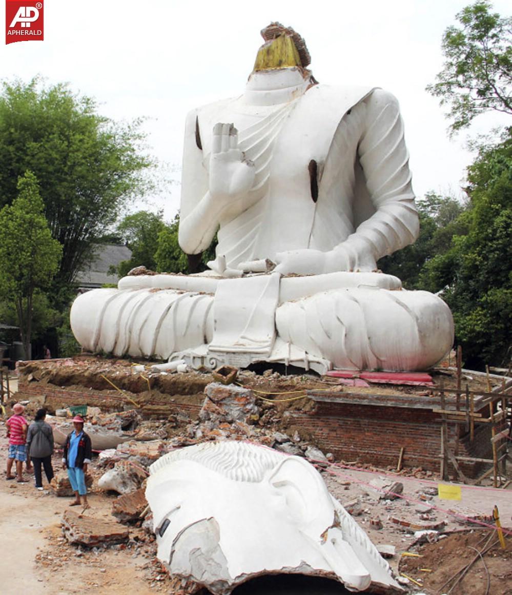 Thailand Big Earthquake Photos