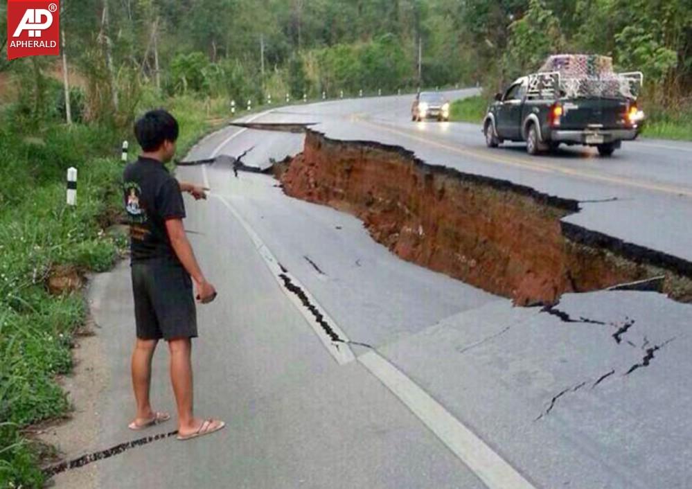 Thailand Big Earthquake Photos